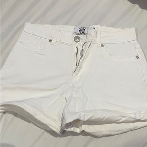 White Denim Women's Shorts